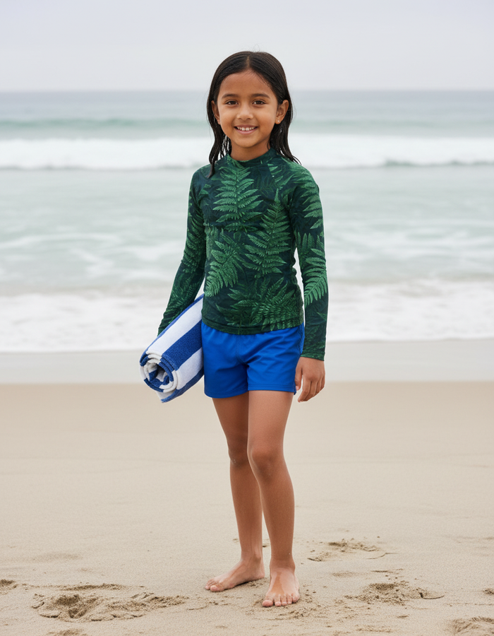 Rashguard — Kids Alexandrite Emerald