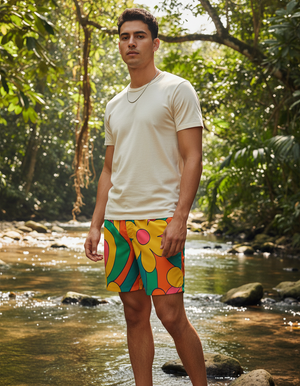 Flicker men's swim trunks