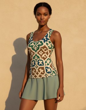 Mosaic Tank Top Women's Tank Top — Dripper