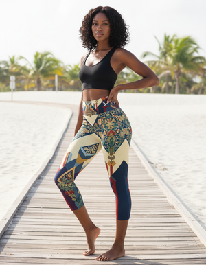 Chogak capri yoga leggings