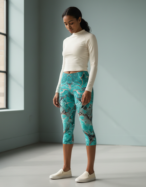 Jelly Mint Kaleidoscope Leggings bikini — Dripper