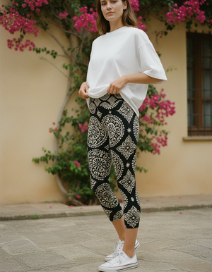 Chroma Capri Yoga Leggings Capri Yoga Leggings — Dripper