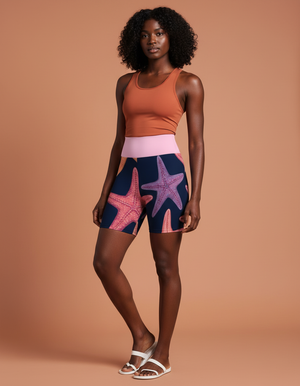 Starfish Collection Yoga Shorts yoga shorts