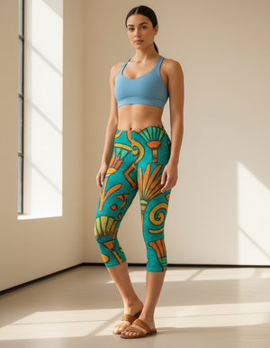 Egyptian Collection Capri Leggings capri leggings