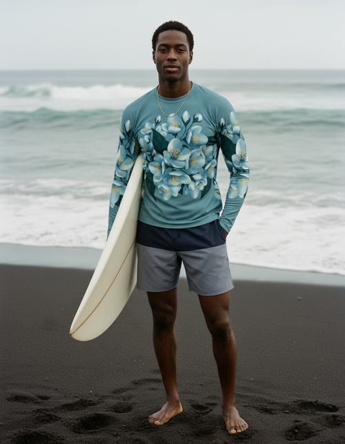 Marina Serenade Rash Guard Men's Rashguard — Dripper