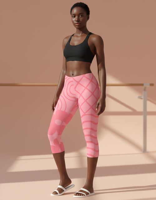 Petal Capri Leggings Capri Leggings — Dripper