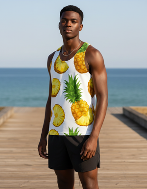 Frond Tank Top Men's Tank Top — Dripper
