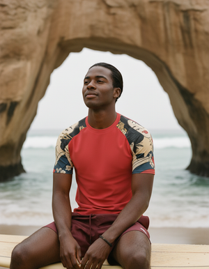 Men's Yume men's short-sleeve rashguards