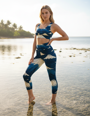 Pinnacle Capri Yoga Leggings Capri Yoga Leggings — Dripper