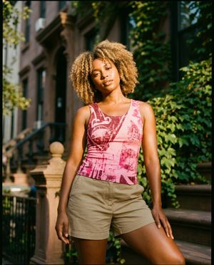 Women's Electric Fuchsia Dusk tank tops