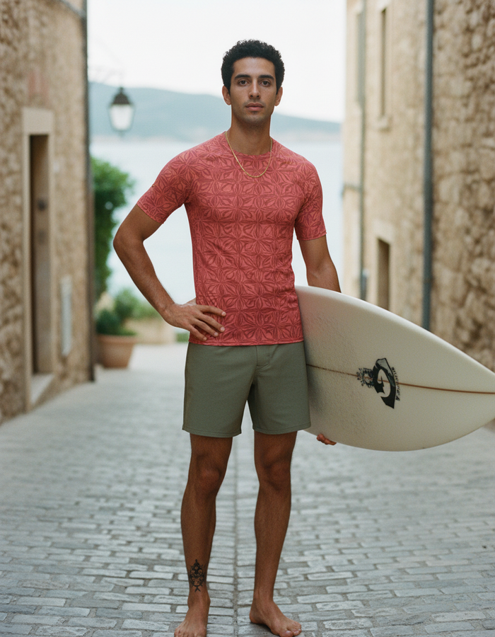 Rashguard — Men's Coral Chord