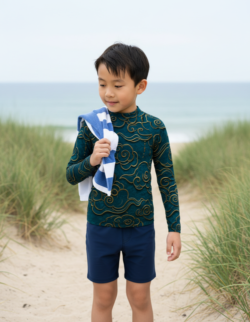 Zephyr Kids Rash Guard Kids Rash Guard — Dripper