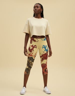 Dragon's Lair Capri Leggings capri leggings