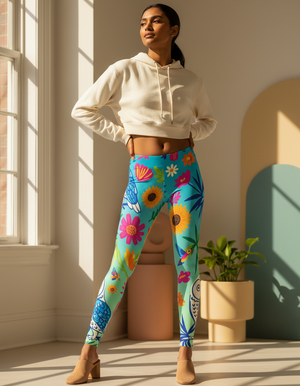 Nest full-length leggings