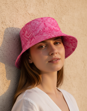 Burst bucket hats