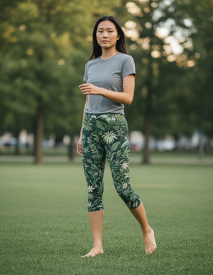 Jelly Mint Canopy leggings