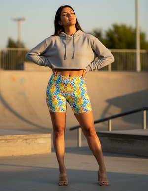 Snake Collection short shorts