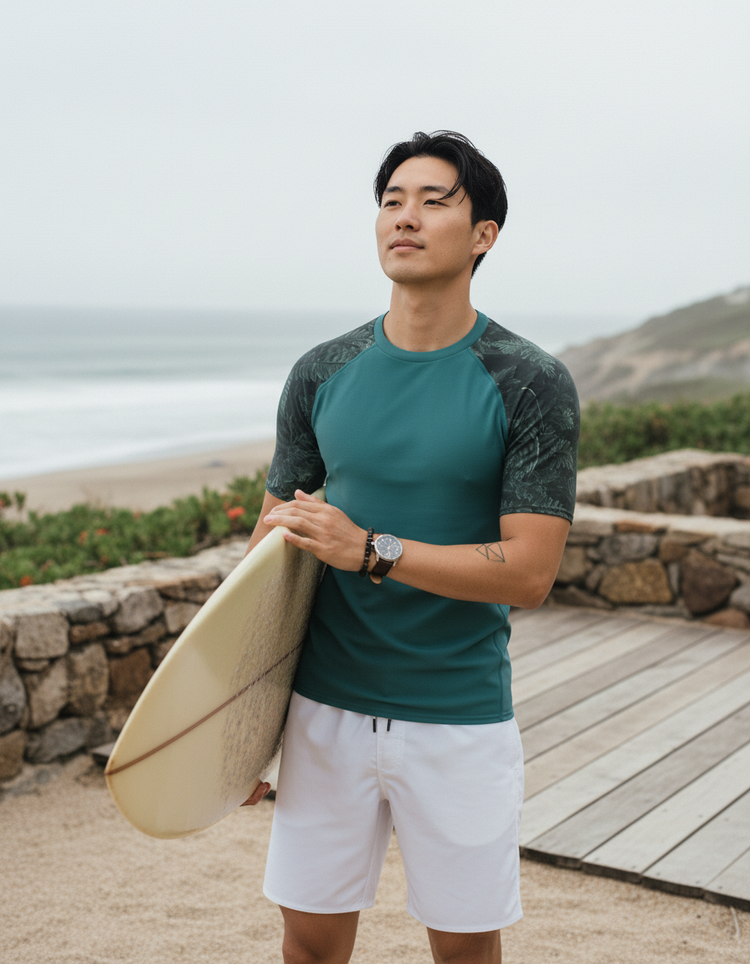 Men's Fern Rash Guard