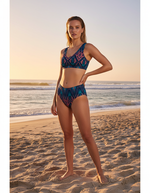 Tassel High-Waisted Bikini High-Waisted Bikini — Dripper