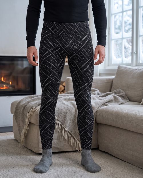 Meshwork Base Layer Bottoms Men's Leggings — Lolekai