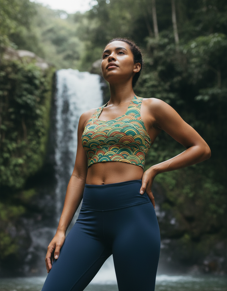 Wind's Whisper Kaze Longline Sports Bra