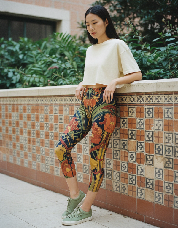 Nouveau Collection capri yoga leggings