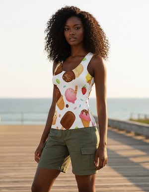 Frost Tank Top Women's Tank Top — Dripper