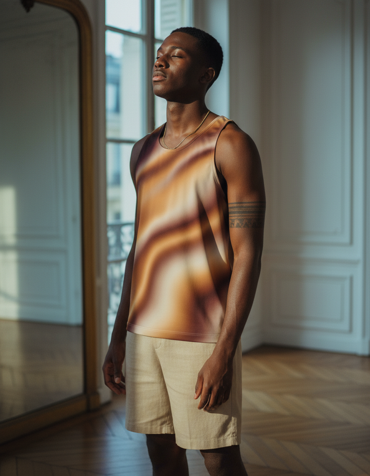 Men's Holographic Tank Top