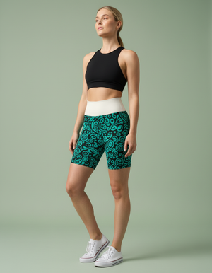Batik Collection Yoga Shorts yoga shorts