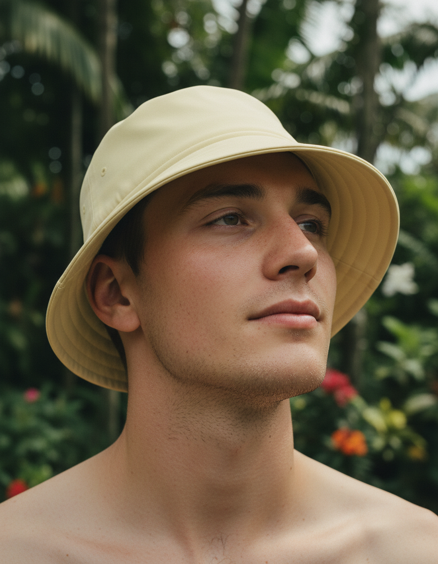 Bucket hat in Vanilla