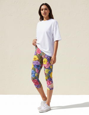 Meadow Leggings Capri Leggings — Dripper