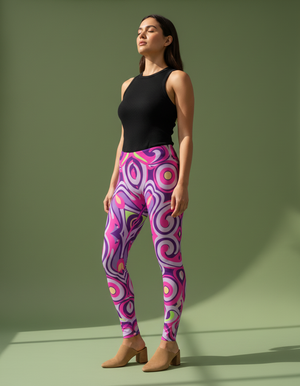 Nebula full-length leggings