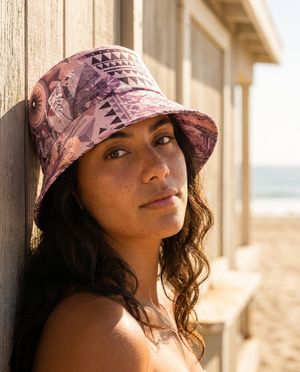 Burnished Lilac Lono bucket hats