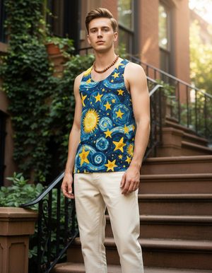 Nocturne Tank Top Men's Tank Top — Dripper