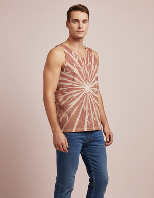 Tea Rose Kumo Tank Top Men's Tank Top — Dripper