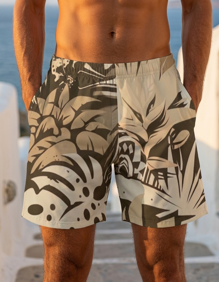 Angora Makani Poni men's swim trunks