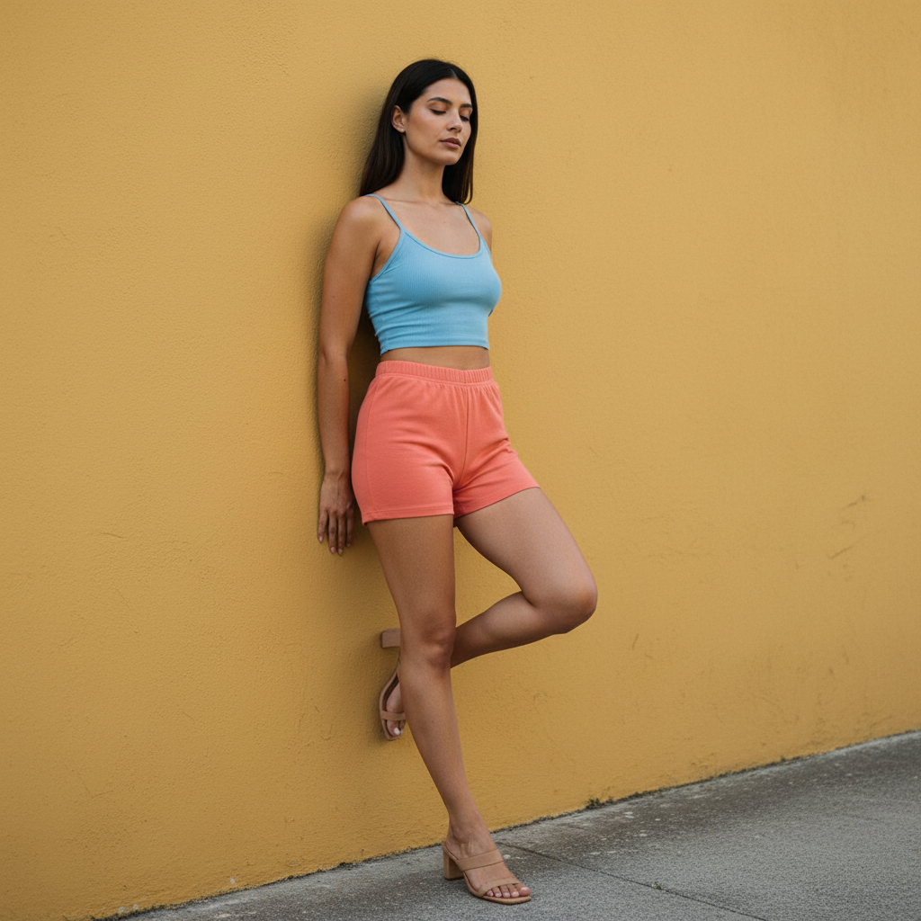 Short Shorts in Sunrise