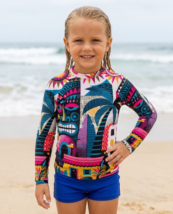 Kahiko girls rashguards