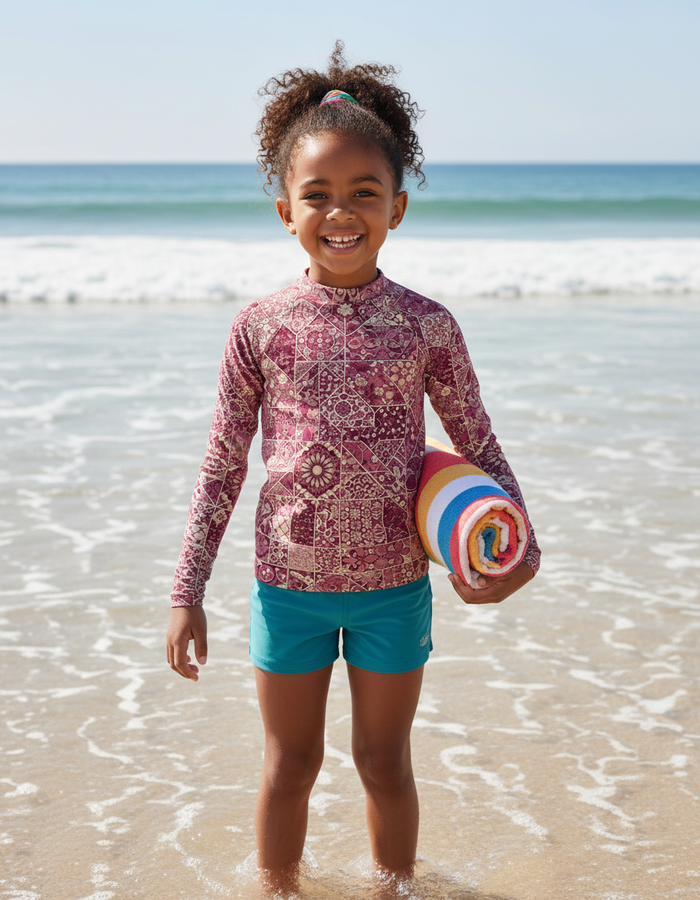 Rashguard — Kids Amaranth Riad