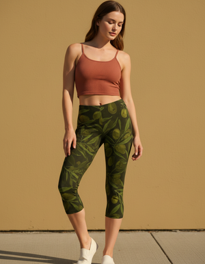 Serenity Capri Leggings Capri Leggings — Dripper