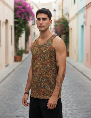Men's Amber Haze Zephyr tank tops