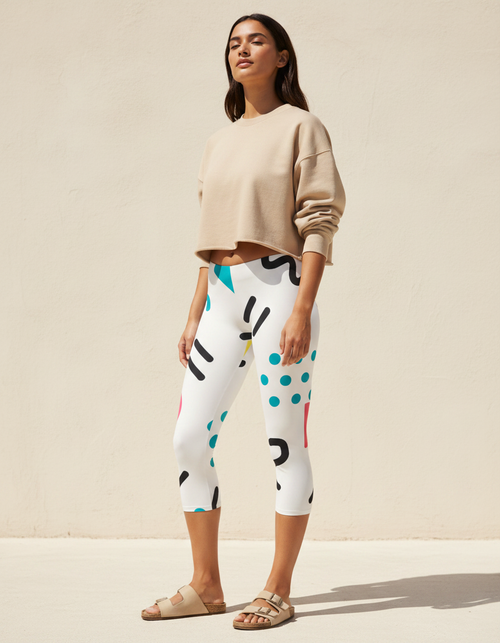 Mingle capri leggings