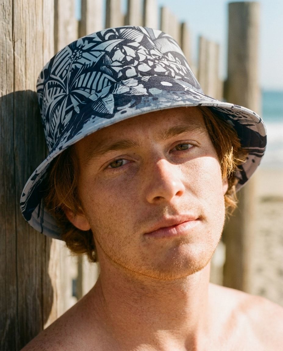 Blue Aura Lani Lehua bucket hats — view 1 of 2
