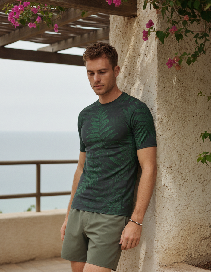 Rashguard — Men's Runway Emerald Emerald