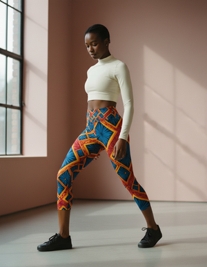 Koh Leggings Capri Yoga Leggings — Dripper