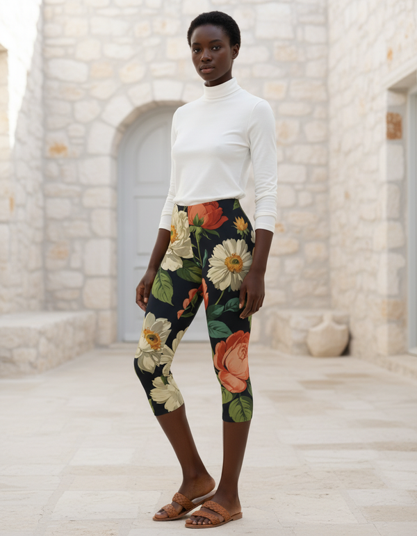 Manet Collection capri leggings