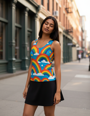 Aura Tank Top Women's Tank Top — Dripper
