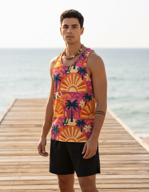 Men's Dusk tank tops
