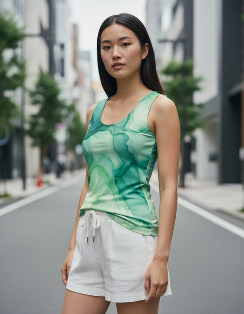 Jelly Mint Elysium Tank Top Women's Tank Top — Dripper