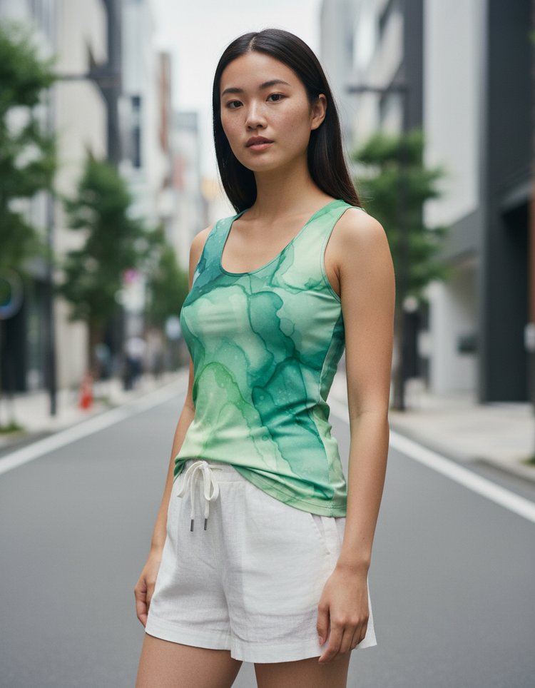 Women's Watercolor Tank Top